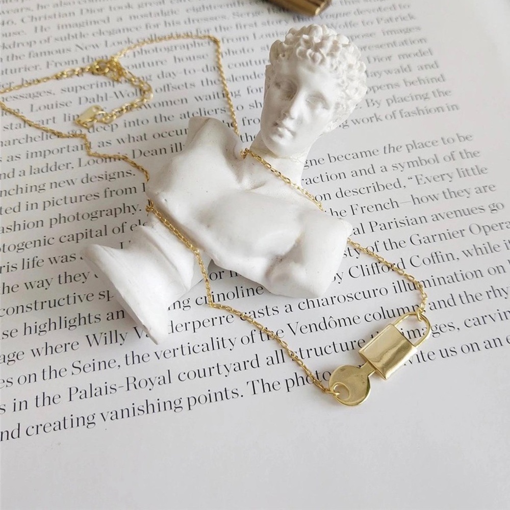 Lock and Key Necklace